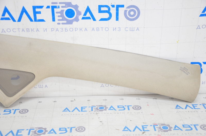 Front pillar trim right Lexus RX300 RX330 RX350 RX400h 04-09 beige, chemically treated