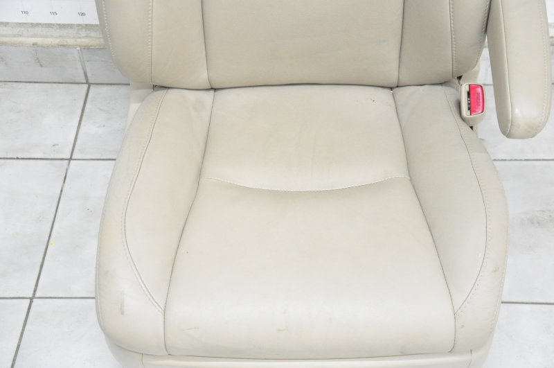 Passenger seat Lexus RX300 RX330 RX350 RX400h 04-09 with airbag, beige leather, electric