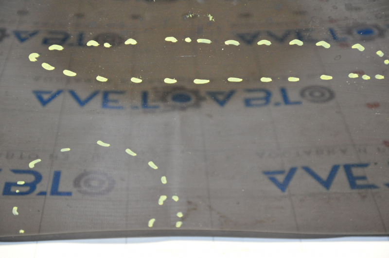 Rear glass of the trunk door small Toyota Prius 30 10-15 tinted, scratches
