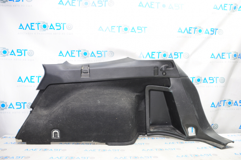 Arch trim right Subaru Outback 10-14 black, scratches, broken fastener, without plug