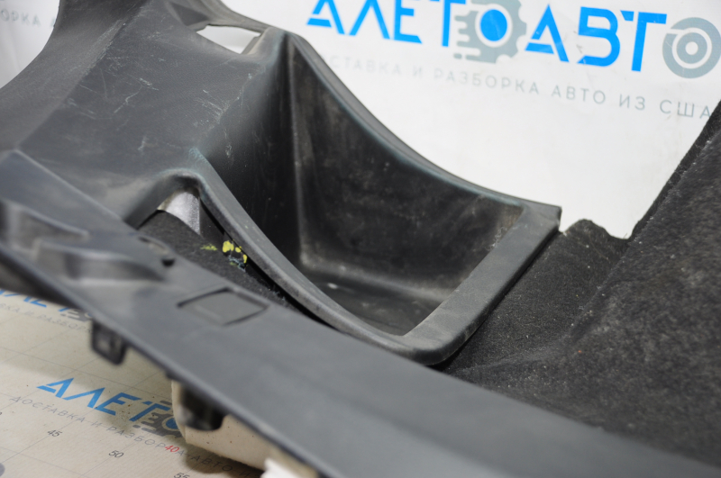 Arch trim right Subaru Outback 10-14 black, scratches, broken fastener, without plug