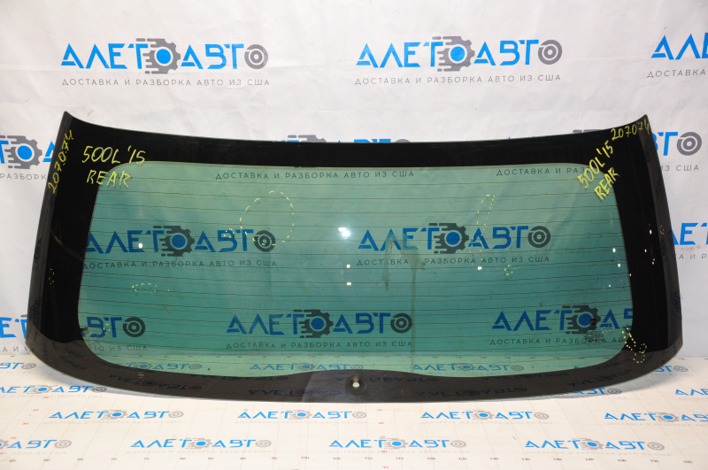 Rear glass of the trunk door Fiat 500L 14-19 tinted, scratches