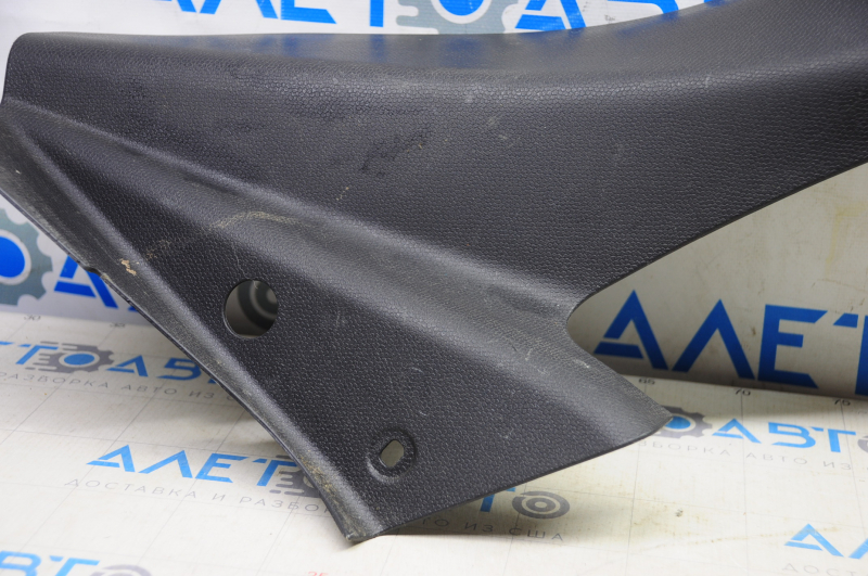 Trunk arch trim upper right Mini Cooper Countryman R60 10-16 black, scratches