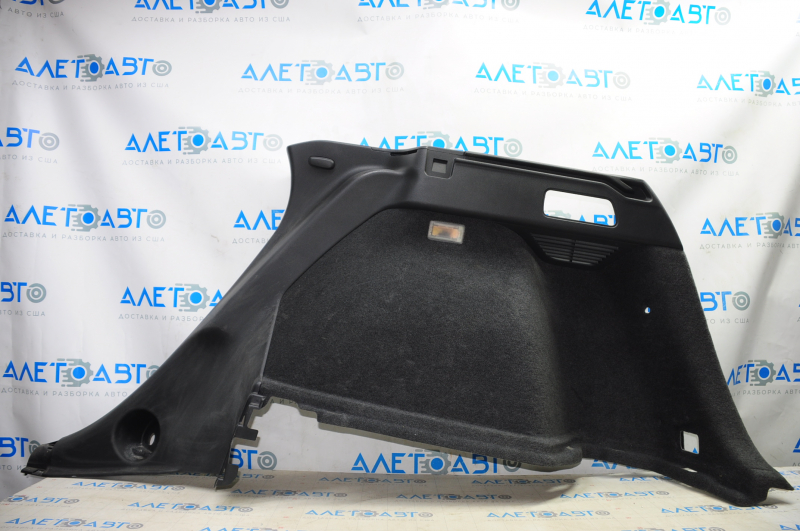 Arch trim right Infiniti QX50 19-25 black, broken crepe, rubbed