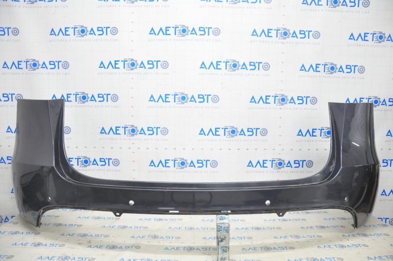 Rear bare upper bumper Tesla Model Y 20-25 graphite, for 6 parking sensors