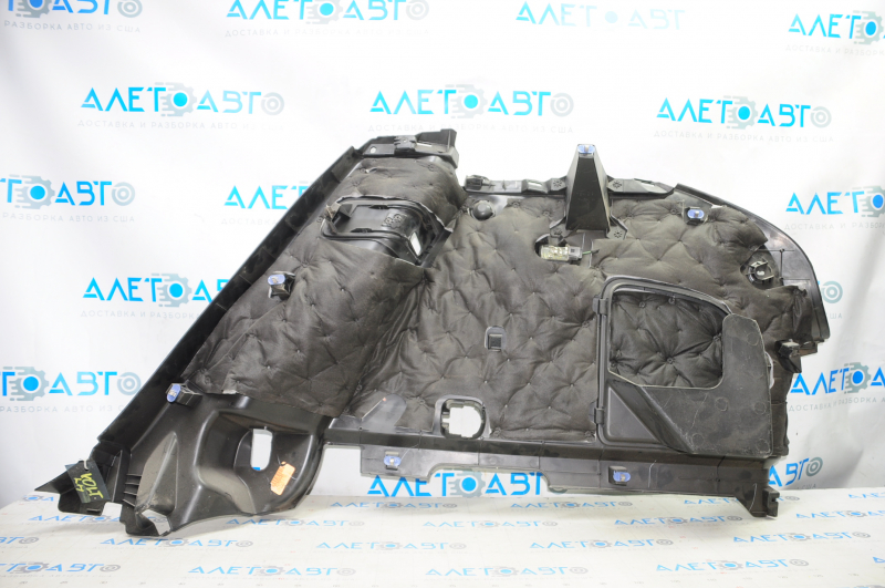 Left arch trim Chevrolet Volt 11-15 black, scratches, without plugs