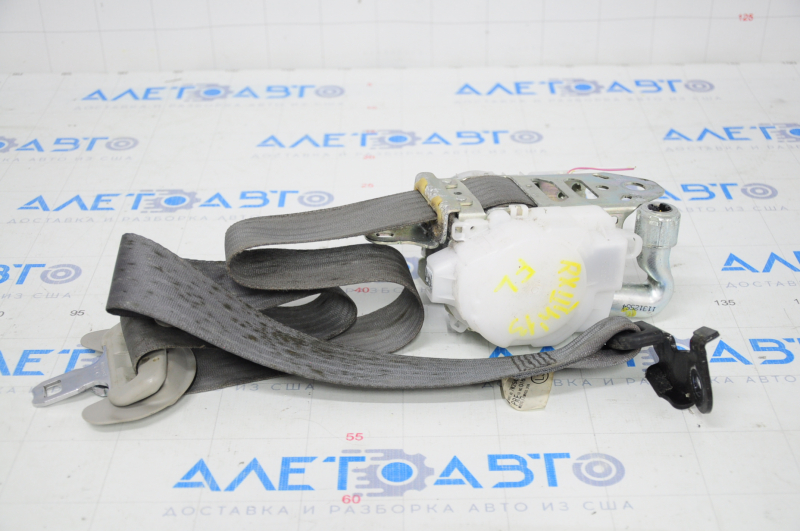 Driver's seat belt Lexus RX350 RX450h 10-15 gray, for dry cleaning