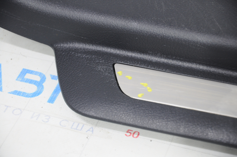Door sill trim front left Lexus RX350 RX450h 10-15 black, scratches, dents, abrasion