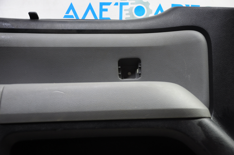 Left arch trim Toyota Sequoia 08-11 black with gray, scratches, without plugs