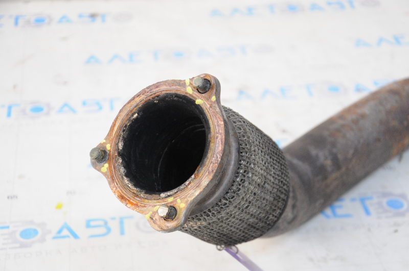 Exhaust line middle part Audi Q5 8R 11-17 2.0T, hybrid, studs sawed off