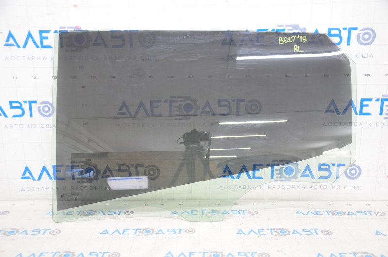 Glass of the rear left door Chevrolet Bolt 17-