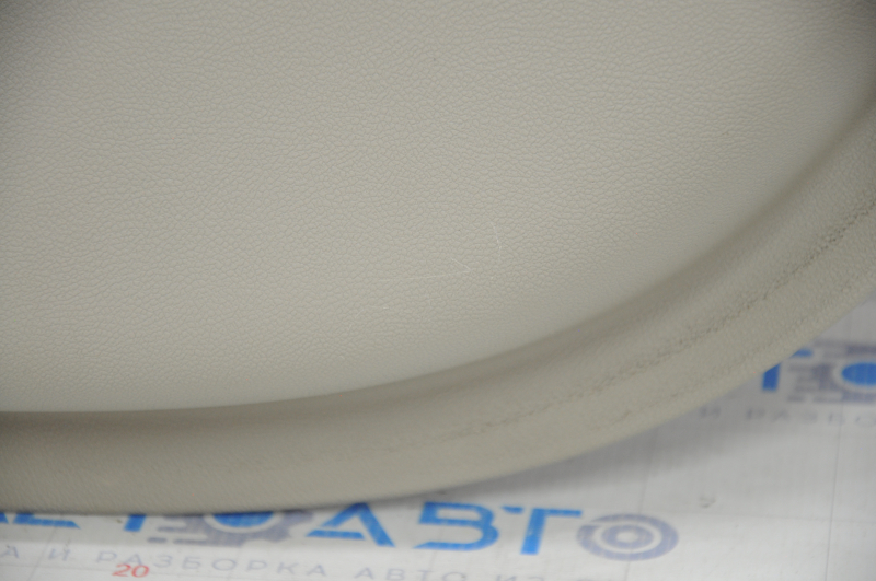 Door trim card front right Chevrolet Volt 11-15 light gray, dark trim, with graphite insert, rubber armrest, scratches
