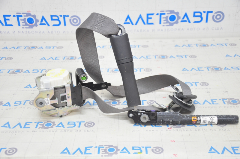 Driver's seat belt with tensioner Chevrolet Bolt 17 light gray, dry cleanable