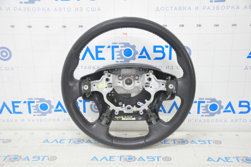Naked steering wheel Toyota Camry v50 12-14 usa LE, XLE, leather, black, worn