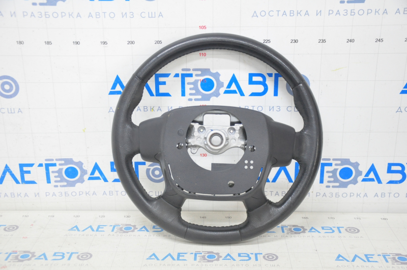 Naked steering wheel Toyota Camry v50 12-14 usa LE, XLE, leather, black, worn