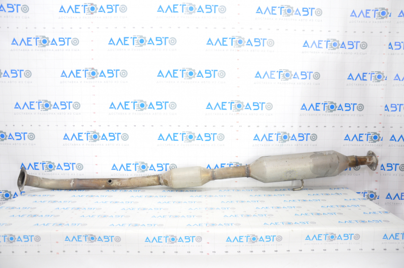 Intake pipe with catalytic converter Toyota Camry v50 12-14 hybrid usa sawed off stud, resonator and pipe dented