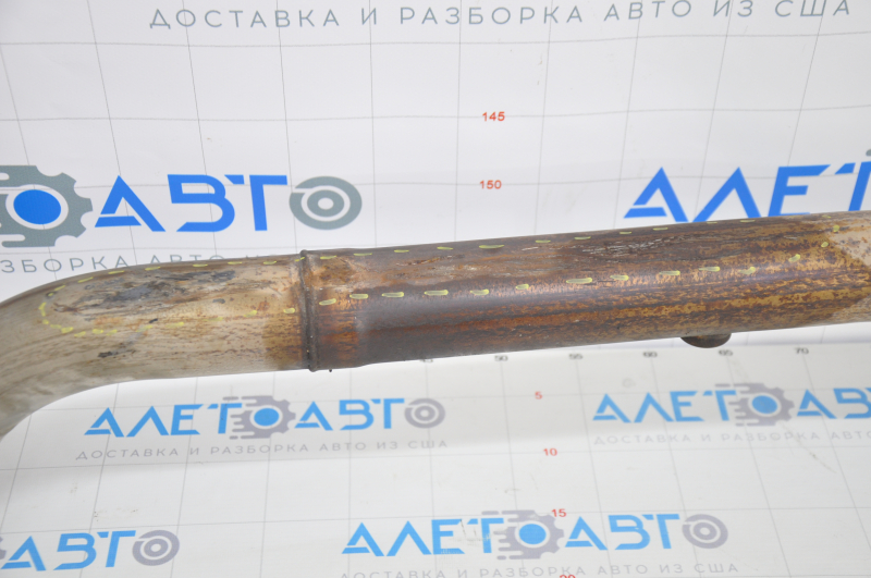 Intake pipe with catalytic converter Toyota Camry v50 12-14 hybrid usa sawed off stud, resonator and pipe dented