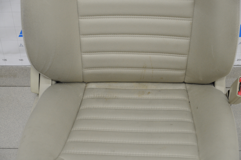 Passenger seat Ford Fusion mk5 13-16 without airbag, mechanical, beige cloth, dry cleanable