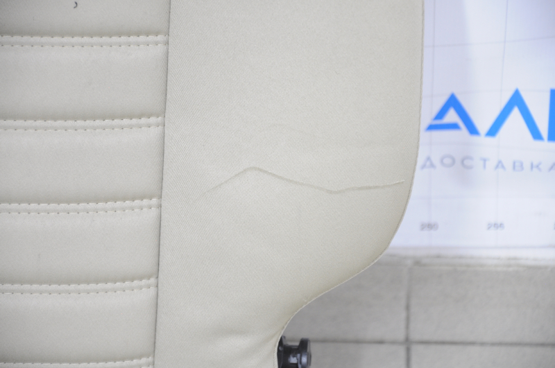 Rear row of seats 2 row Ford Fusion mk5 13-16 cloth beige, dry clean, worn