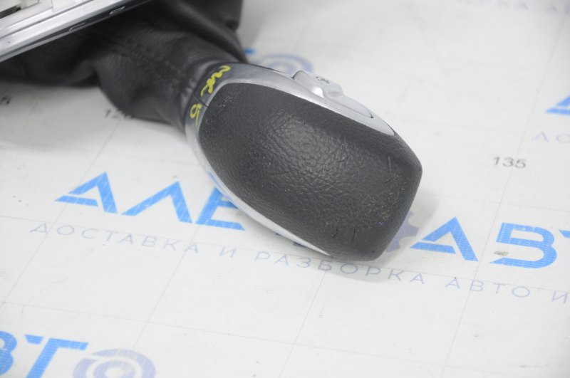 Automatic transmission handle with shifter cover Ford Fusion mk5 13-16 rubber black type 2, scratches