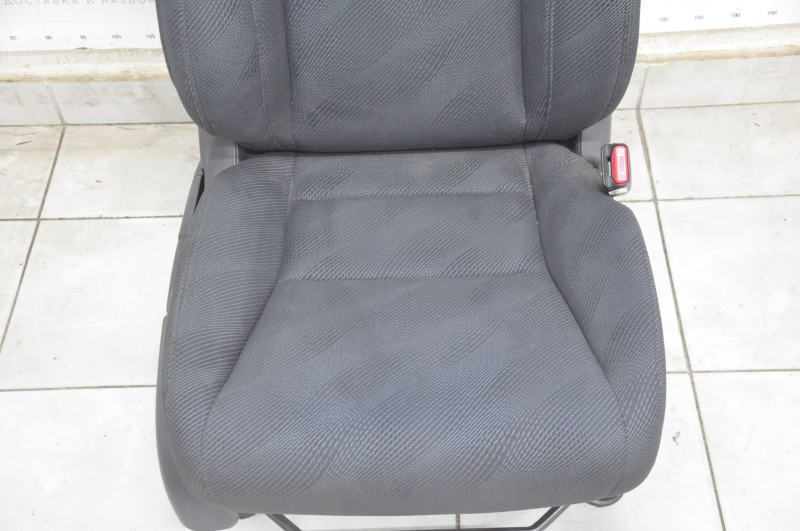 Passenger seat Honda Accord 13-17 without airbag, mechanical, velour black