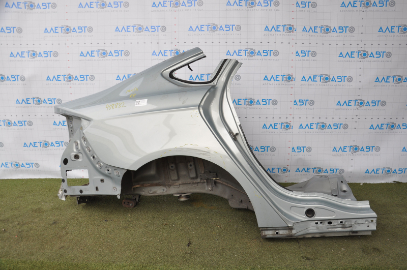 Quarter wing rear right Ford Fusion mk5 13-20 blue, dented, bumps