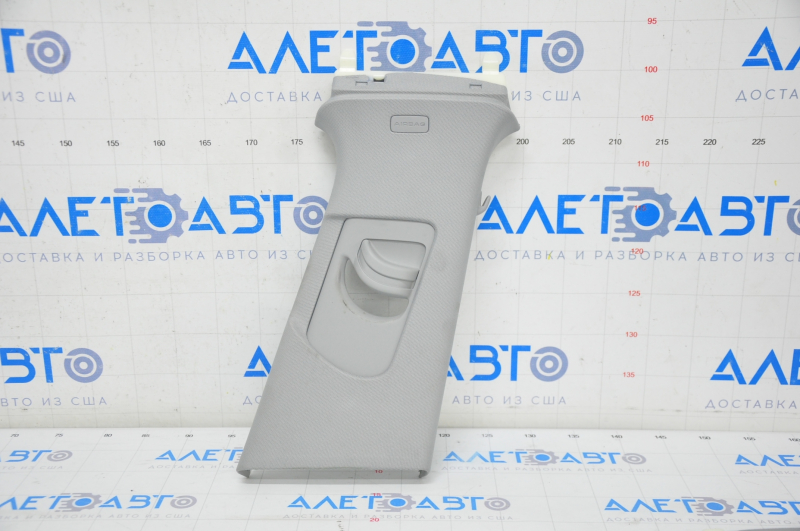 Center pillar trim upper belt right Audi A4 B9 17-25 gray
