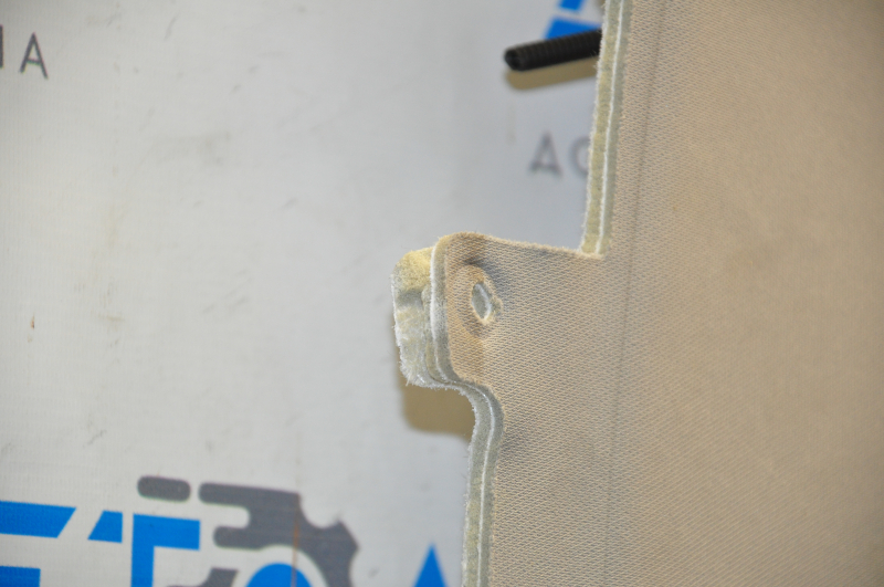 Acura MDX 14-16 headliner for sunroof, DVD, gray, dry-cleanable, dents, defective fasteners