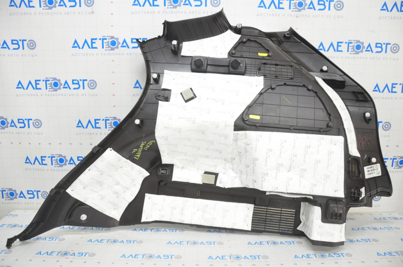Left arch trim Hyundai Santa FE Sport 13-18 dark brown, scratches