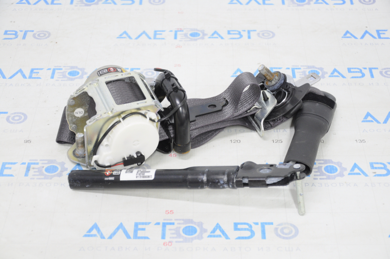 Chevrolet Bolt 17 Passenger Seat Belt with Tensioner Dark Gray