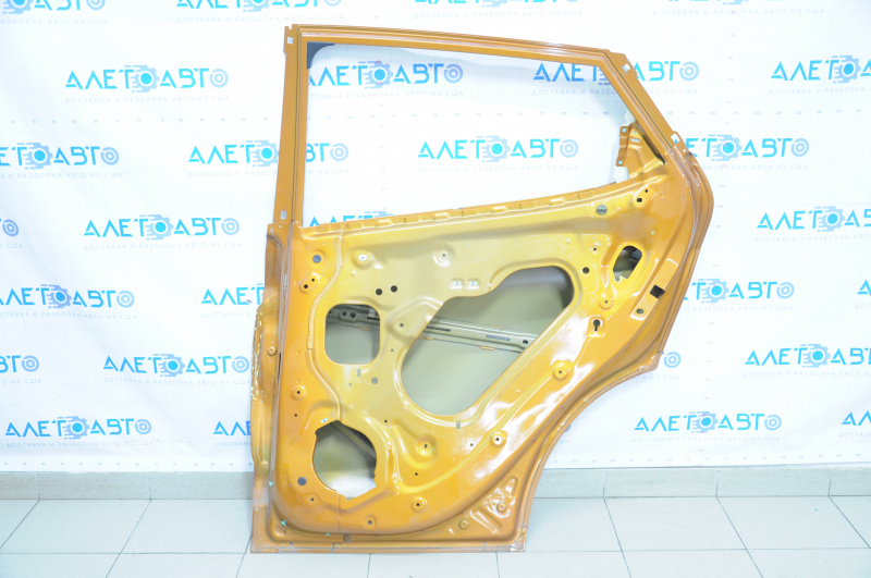 Door bare rear right Chevrolet Bolt 17- orange GGQ, painted, embroidered