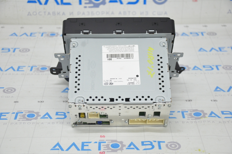 Radio tape recorder with monitor and control Kia Niro 17-19 HEV, PHEV