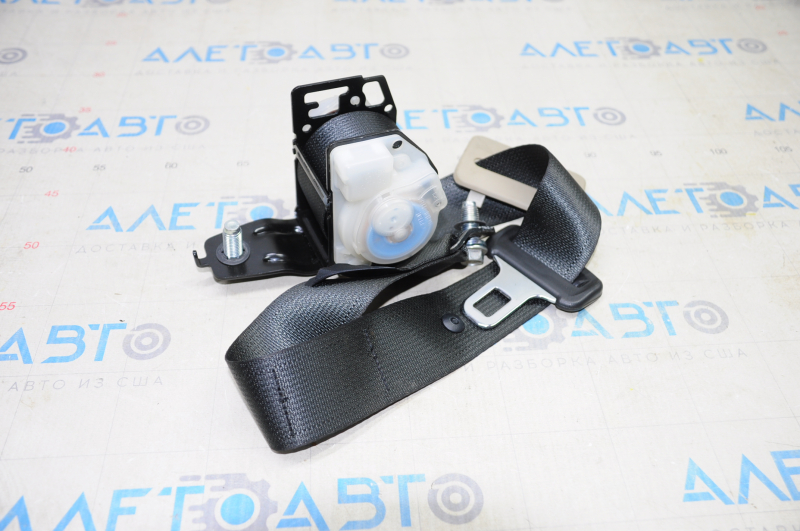 Rear left seat belt Kia Optima 11-15 black with beige fastening