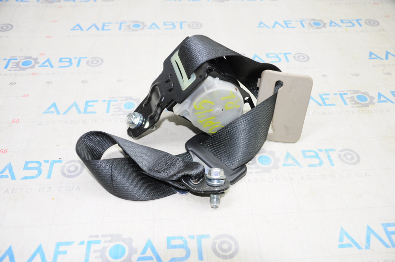 Rear left seat belt Kia Optima 11-15 black with beige fastening