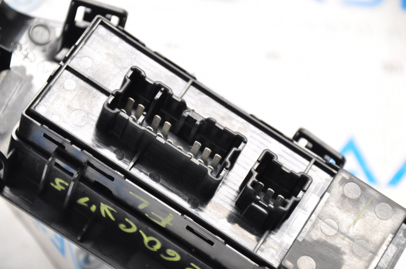 Front left window lift control Subaru Legacy 15-19 with black trim and window lift control
