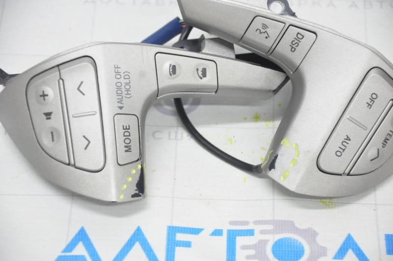 Toyota Camry v40 2.4 steering wheel control buttons are worn out