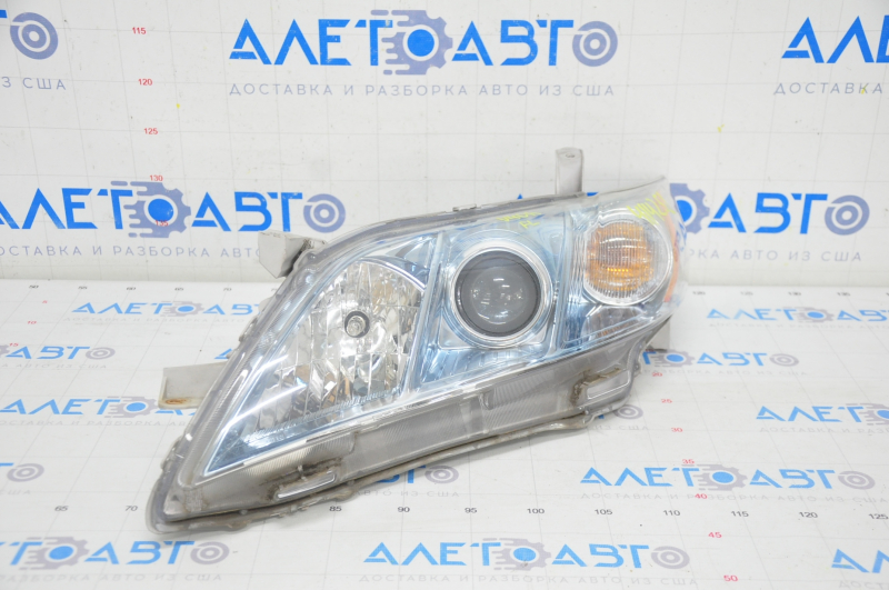 Headlight front left Toyota Camry v40 07-09 naked, hybrid, halogen, sand