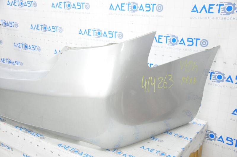 Rear bumper bare Toyota Camry v40 hybrid, silver, pressed