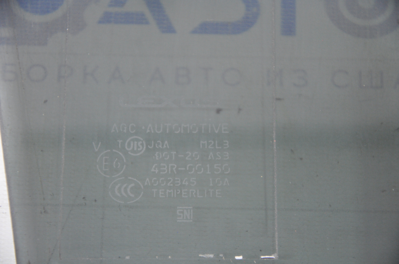 Glass door rear right Lexus NX200t NX300 NX300h 15-21 tint
