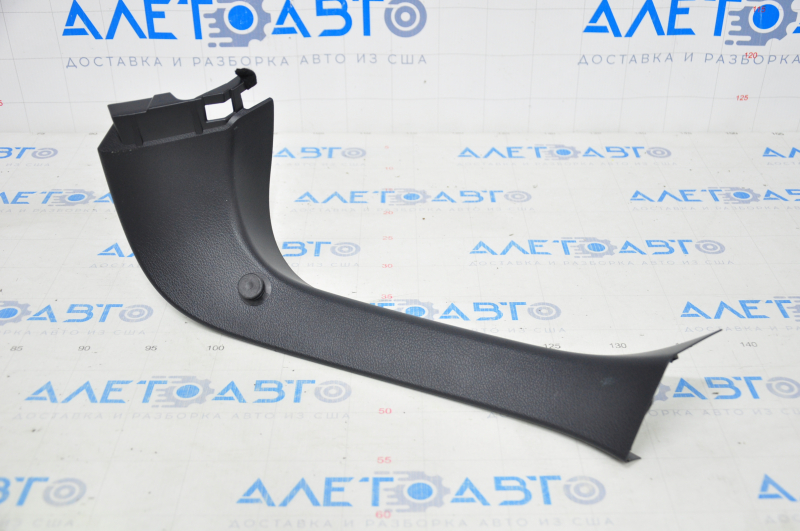 Trunk door trim right Lexus NX200t NX300 NX300h 16-21 black, worn