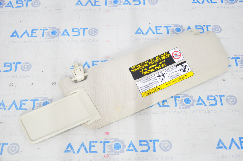 Left visor Lexus NX200t NX300 NX300h 15-21 beige, dry-cleanable