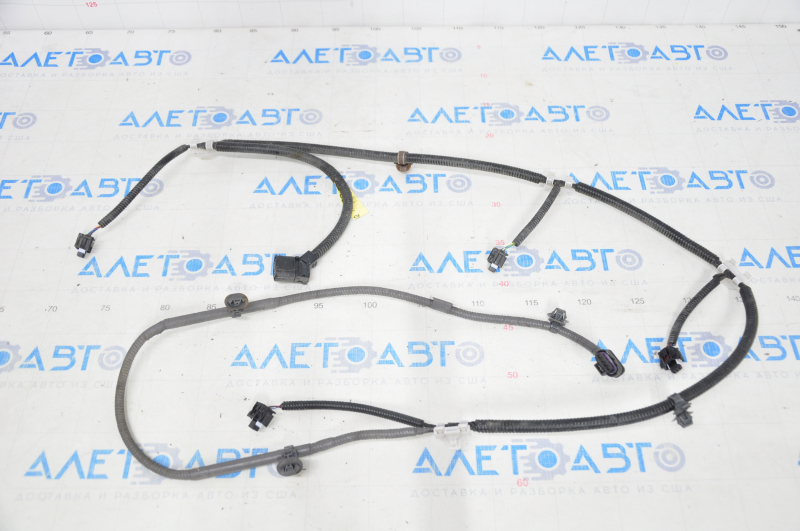 Wiring rear bumper Lexus NX300 18-21 for parking sensors and foot boot opening sensor