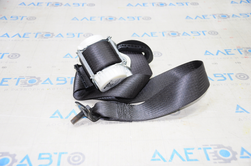 Rear right seat belt Ford Explorer 11-15 prerest, dark brown