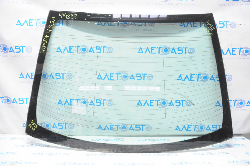 Rear glass Toyota Camry v55 15-17 usa scratches, contact soldered off