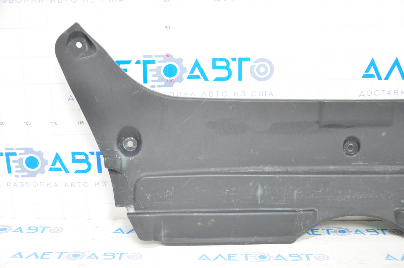 Trunk opening trim Toyota Camry v50 12-14 usa, black, scratches, plastic turned white