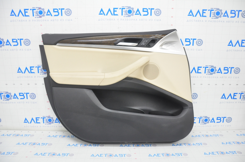 Door trim card front left BMW X3 G01 18-21 leatherette beige