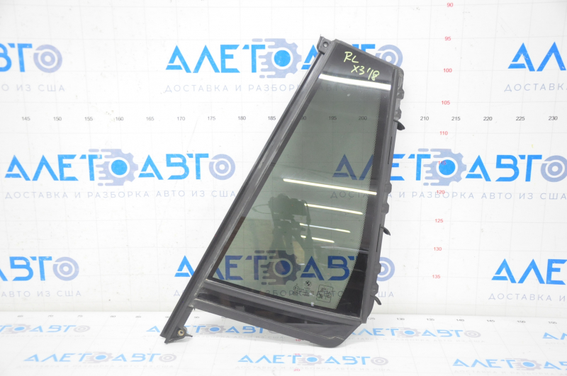 Door glass triangle rear left BMW X3 G01 18-21 tinted