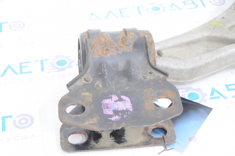 Lower front left arm Ford Fusion mk5 13-20 aluminum, torn silent block, rusty