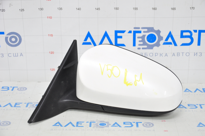 Side mirror left Toyota Camry v50 12-14 5 pins, heated, white