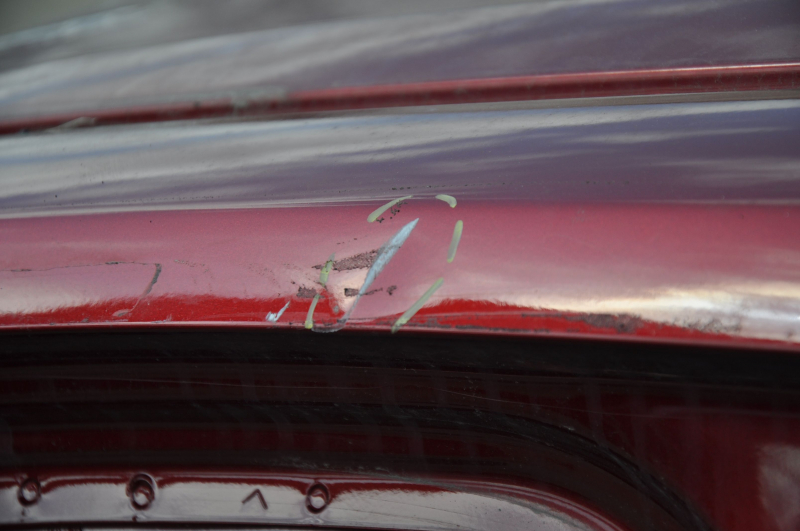Roof metal Ford Escape MK3 13-19 without hatch, sawed off, dents